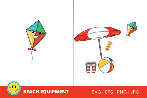 Beach Equipment 2 Vector - Graphics & Crafts