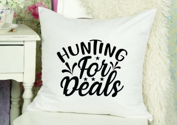 Hunting for Deals: A Versatile Graphic Design Asset for Crafts and Handmade Creations