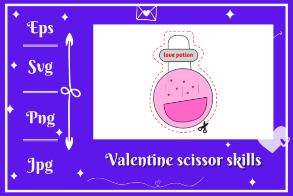 Love Potion – Valentine Scissors Skills