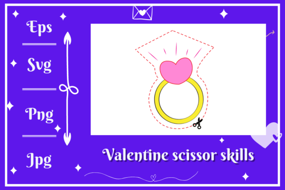 Love Ring - Valentine Scissors Skills