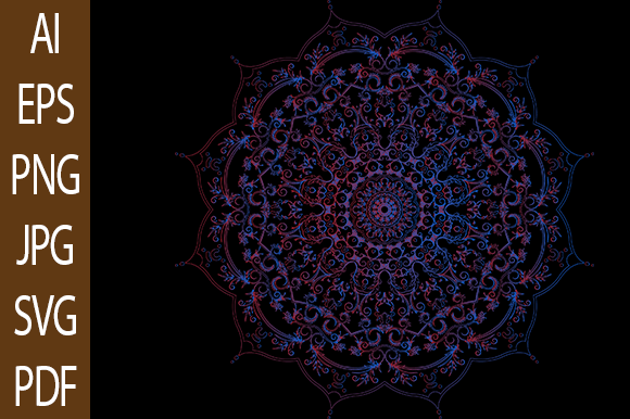 Mandala Vector Design V 72 Review for Real Embroidery Projects