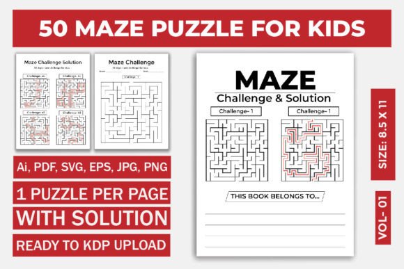 Maze Puzzle Learning Solution for Kids