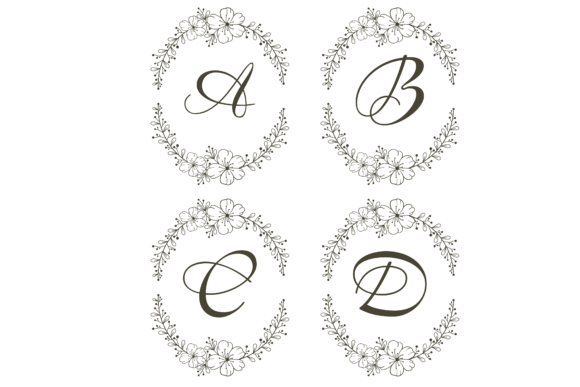 Monogram Design Vector: A Versatile Graphics Freebie for Digital Sellers