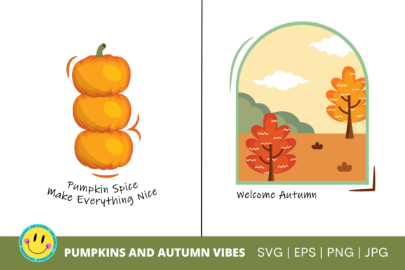 Pumpkins Autumn Vibes, Fall Collection