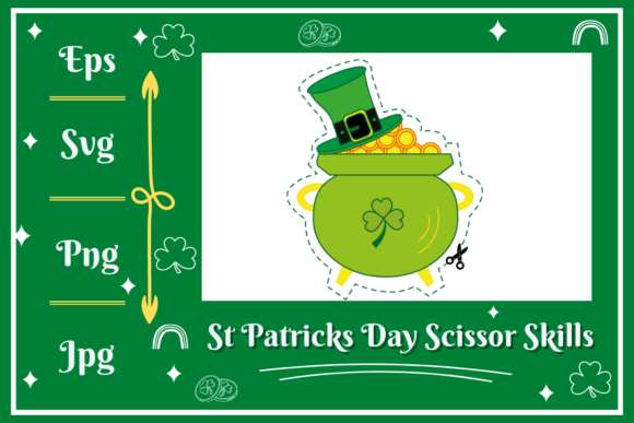 St Patrick Scissors Skills Graphics